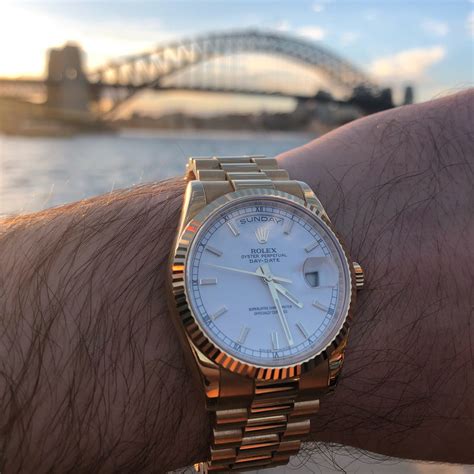 rolex daydate steel|rolex gold day date 36mm.